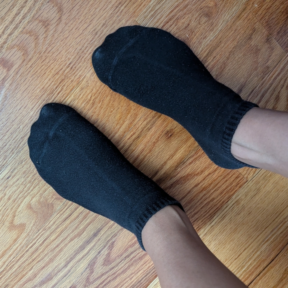 Black Ankle Socks